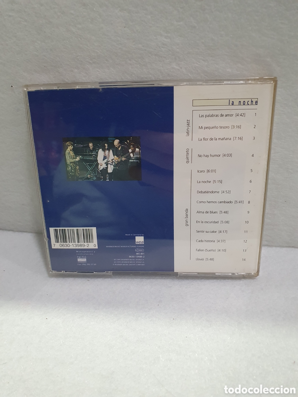 CDs de m&uacute;sica: CD. Presuntos implicados. La noche. (L81) - Foto 3
