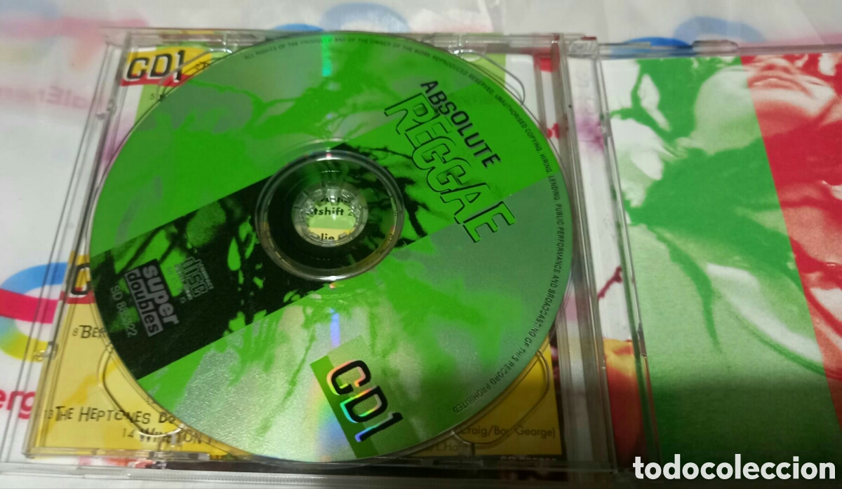 CDs de m&uacute;sica: Absolute reggae doble CD - Foto 2