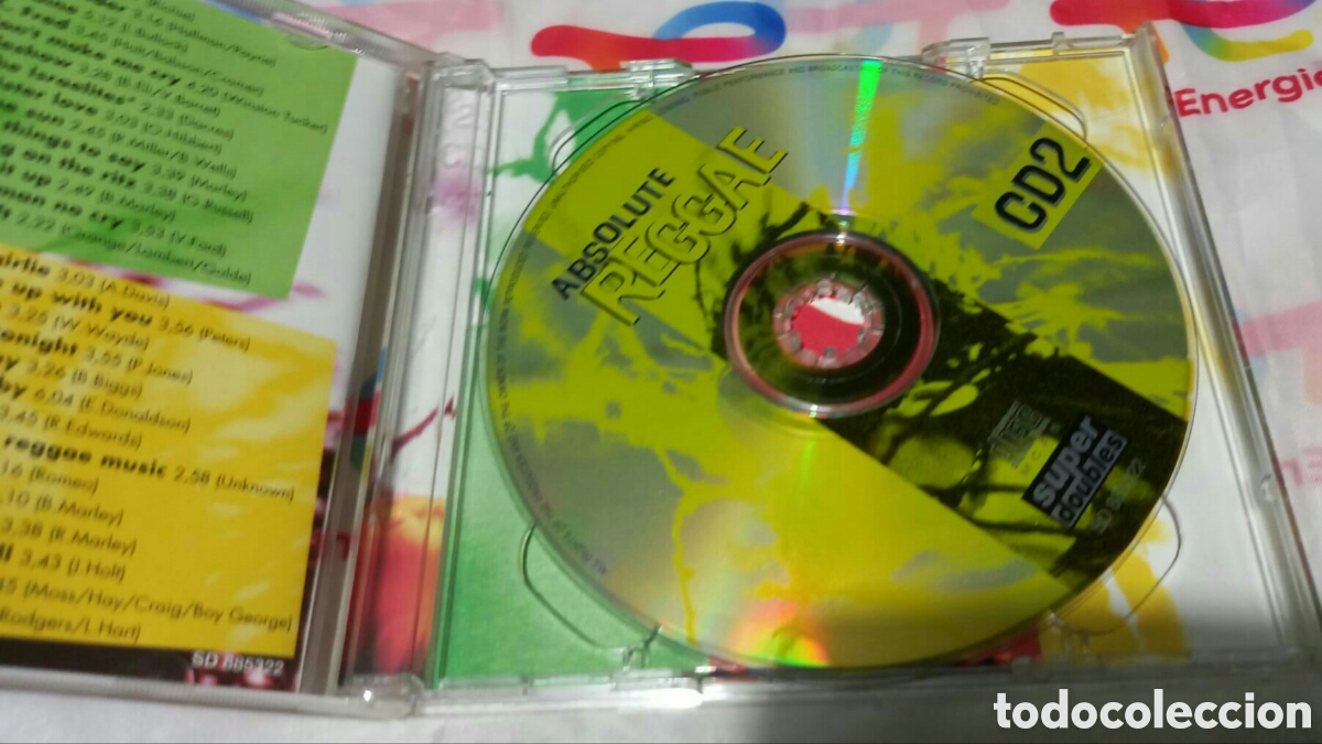 CDs de m&uacute;sica: Absolute reggae doble CD - Foto 3