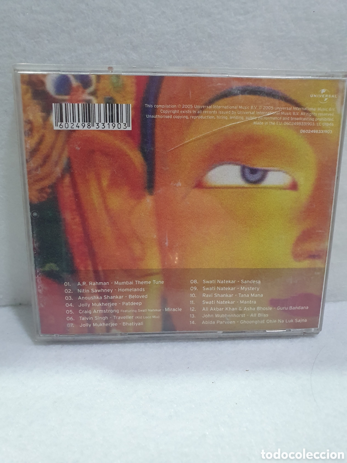 CDs de m&uacute;sica: CD. Incredible India. (L81) - Foto 2