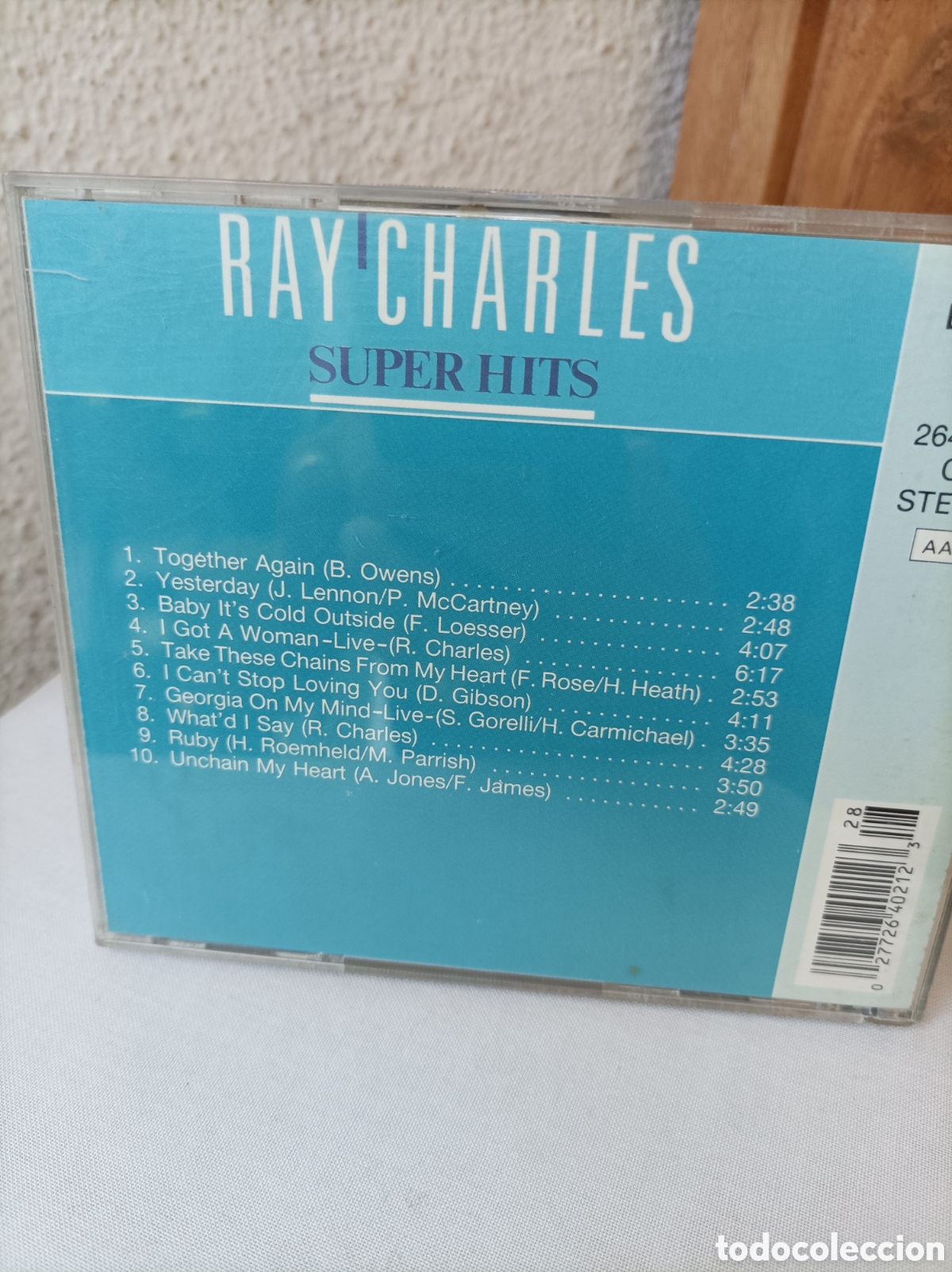 CDs de m&uacute;sica: Ray Charles. Super hits. Cd - Foto 2