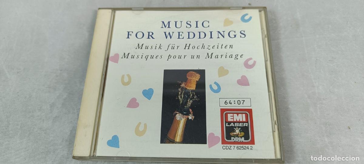 CDs de m&uacute;sica: CD MUSIC FOR WEDDINGS. EMI - Foto 1