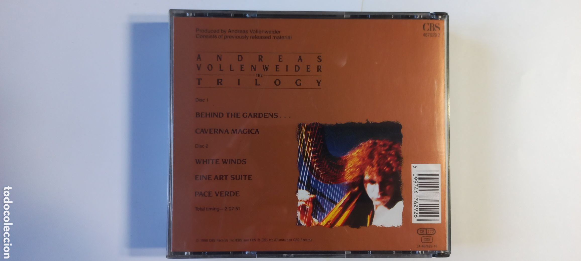 CDs de m&uacute;sica: Andreas Wollenweider CD The Trilogy 2 CDs - Foto 2