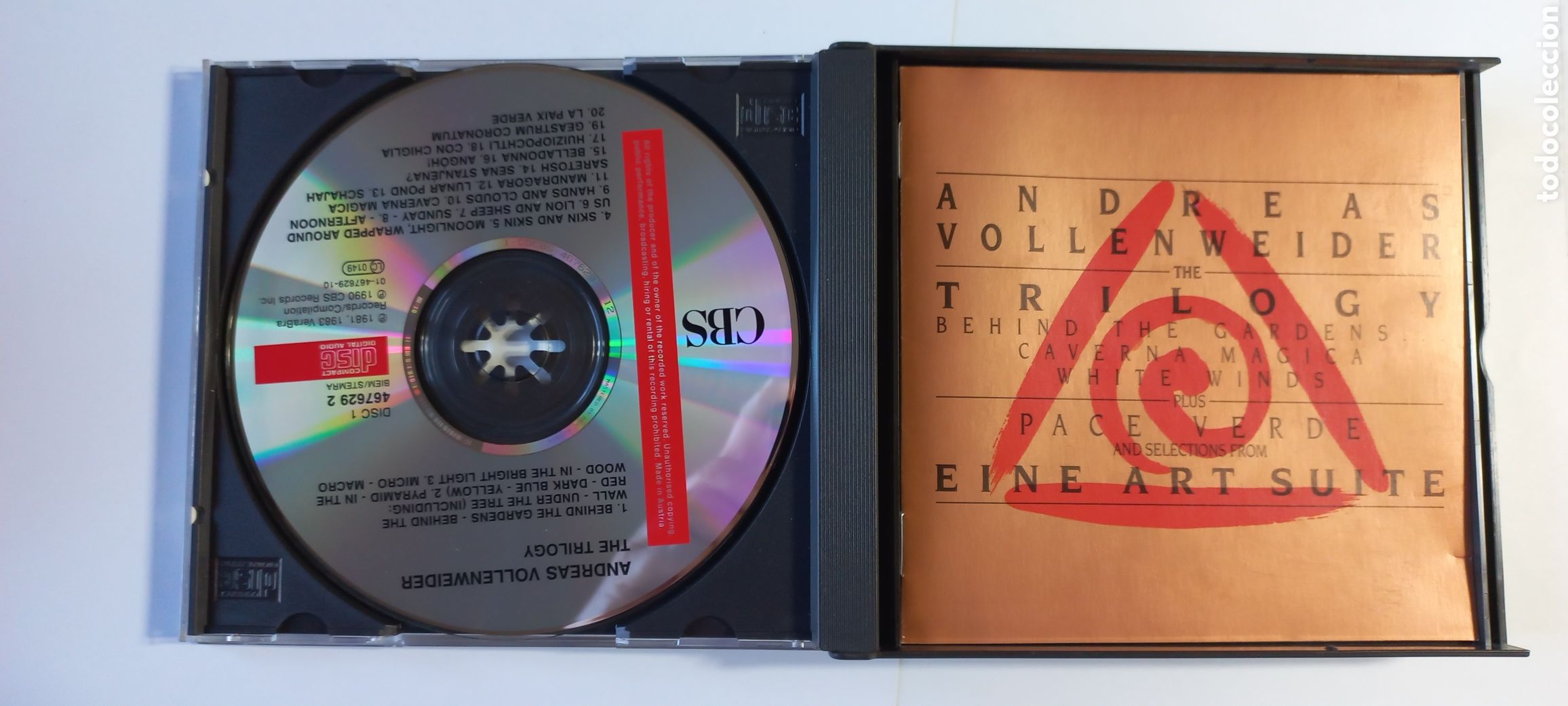 CDs de m&uacute;sica: Andreas Wollenweider CD The Trilogy 2 CDs - Foto 3