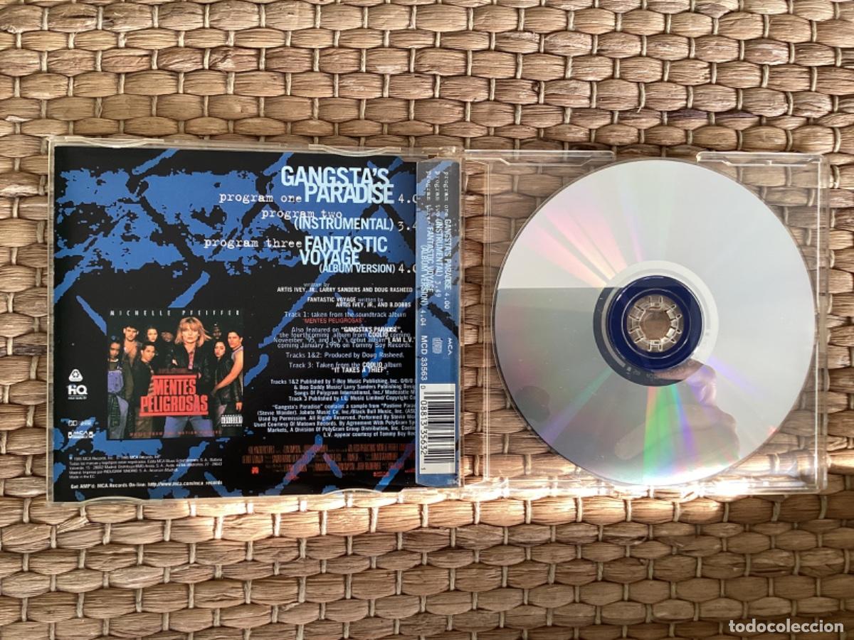 CDs de m&uacute;sica: 255 CD Coolio Featuring L V - A&ntilde;o 1995 - 3 temas - Foto 2
