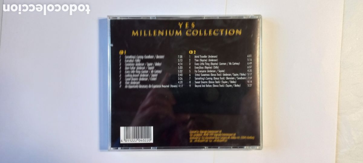 CDs de m&uacute;sica: Yes CD Millenium Collection 2 CDs 18 temas como nuevos - Foto 2