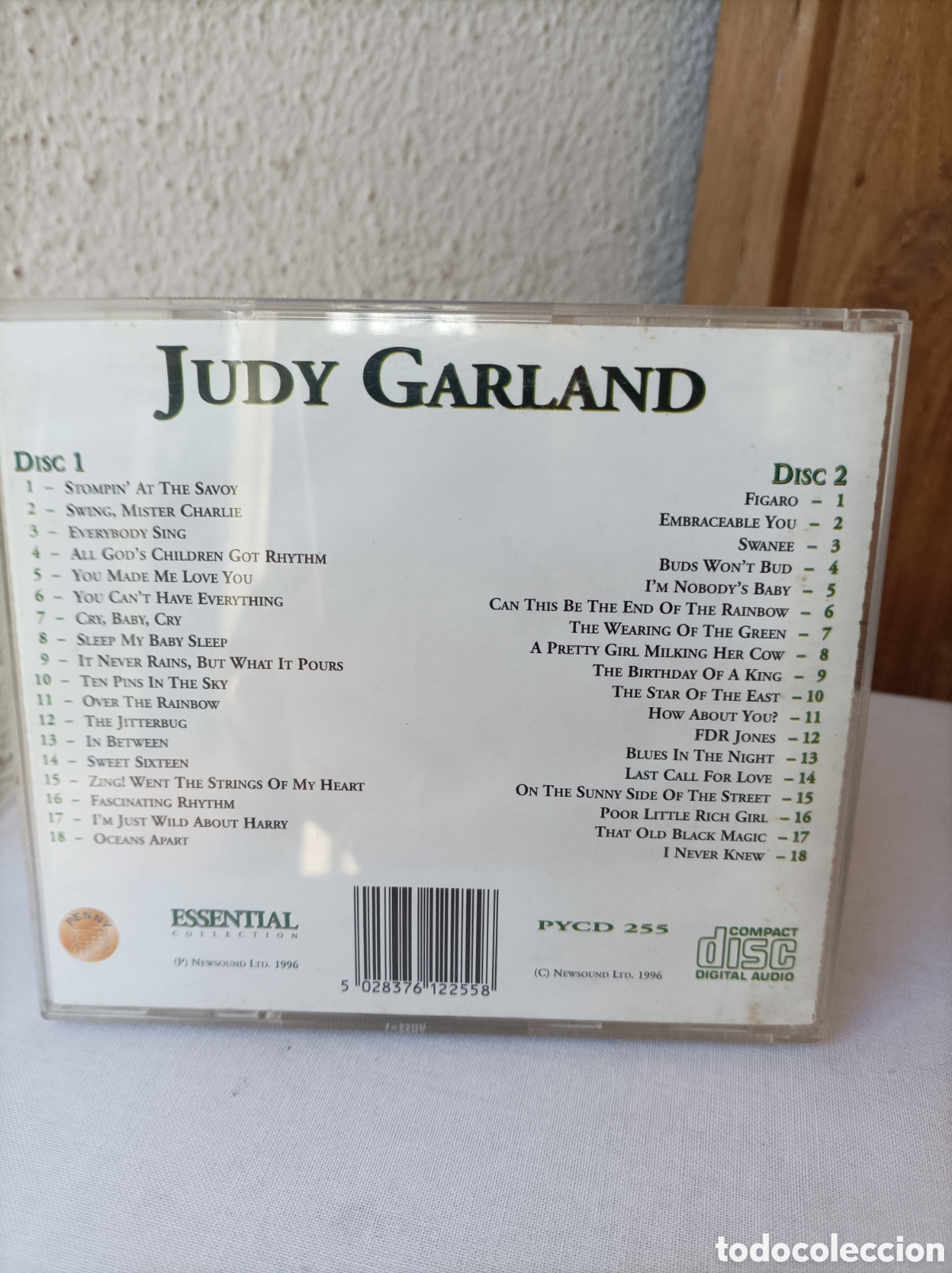 CDs de m&uacute;sica: Judy Garland. 2 cds. - Foto 2