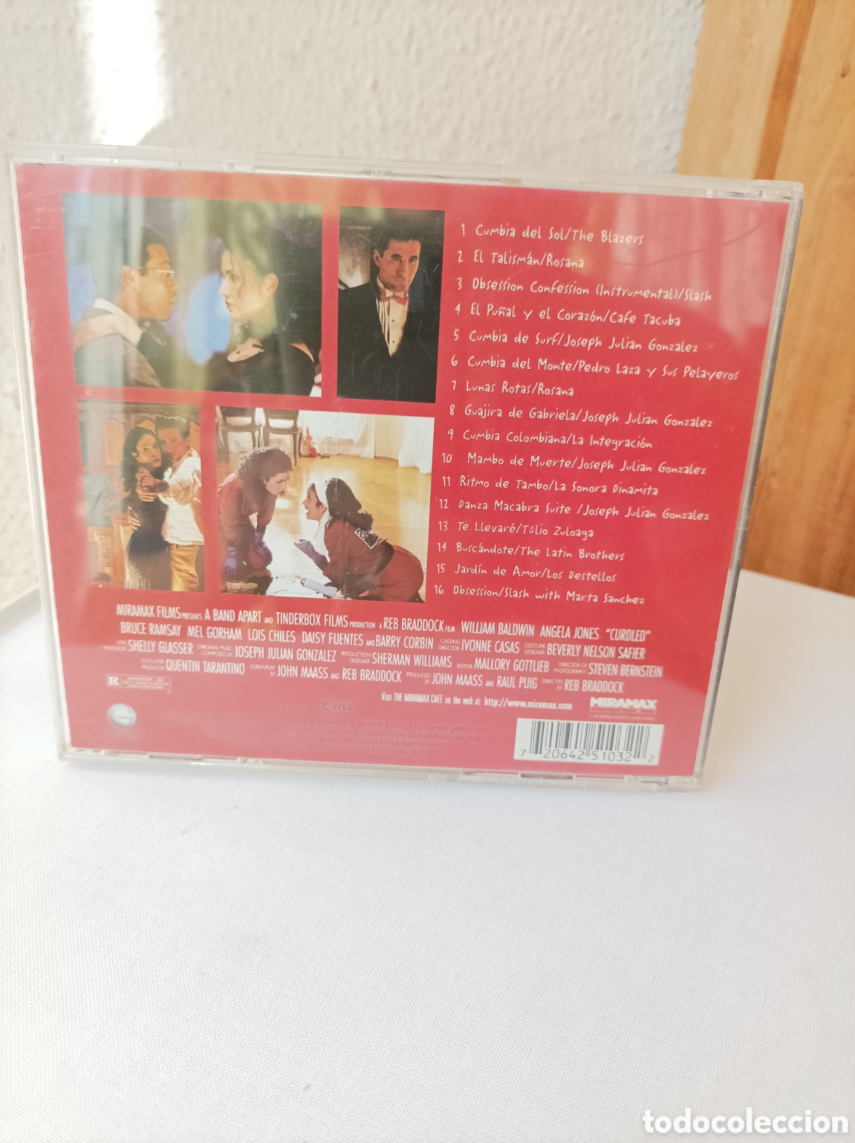CDs de m&uacute;sica: Curdled. Banda sonora original. Marta S&aacute;nchez Cd - Foto 2