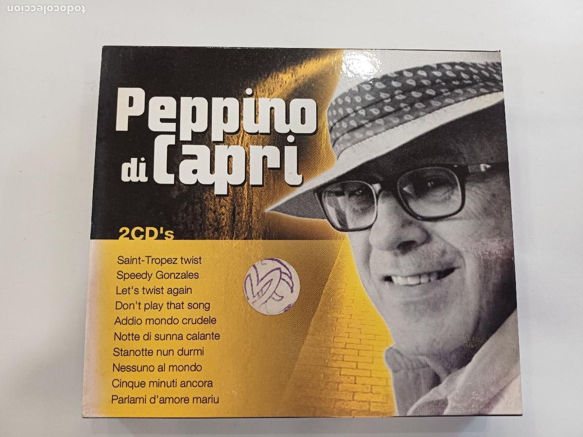 CDs de m&uacute;sica: PEPPINO DI CAPRI/CD DOBLE. - Foto 1