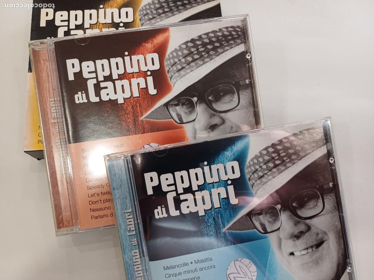 CDs de m&uacute;sica: PEPPINO DI CAPRI/CD DOBLE. - Foto 2