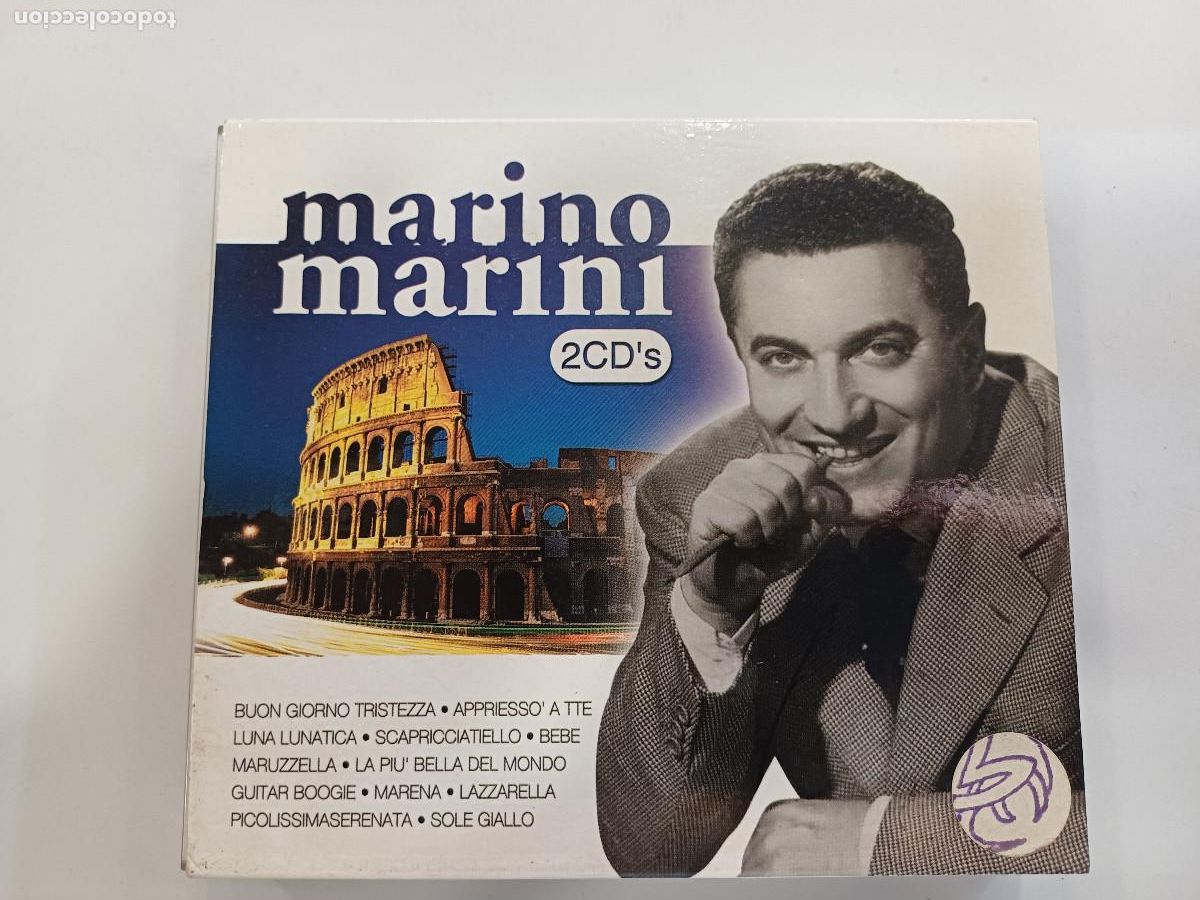 CDs de m&uacute;sica: MARINO MARINI/CD DOBLE. - Foto 1