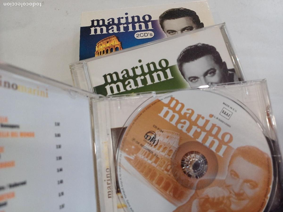 CDs de m&uacute;sica: MARINO MARINI/CD DOBLE. - Foto 3