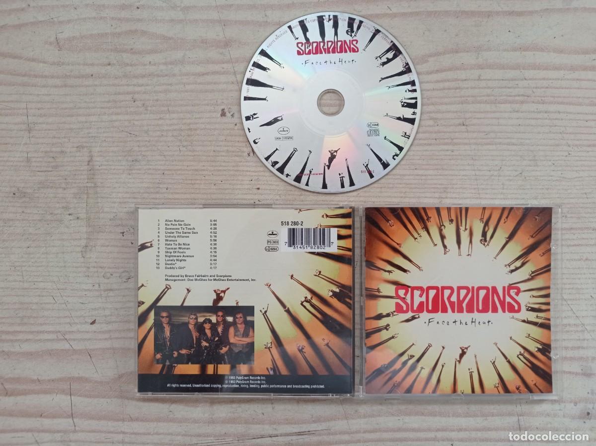 CDs de m&uacute;sica: Scorpions - Face The Heat CD - Foto 1