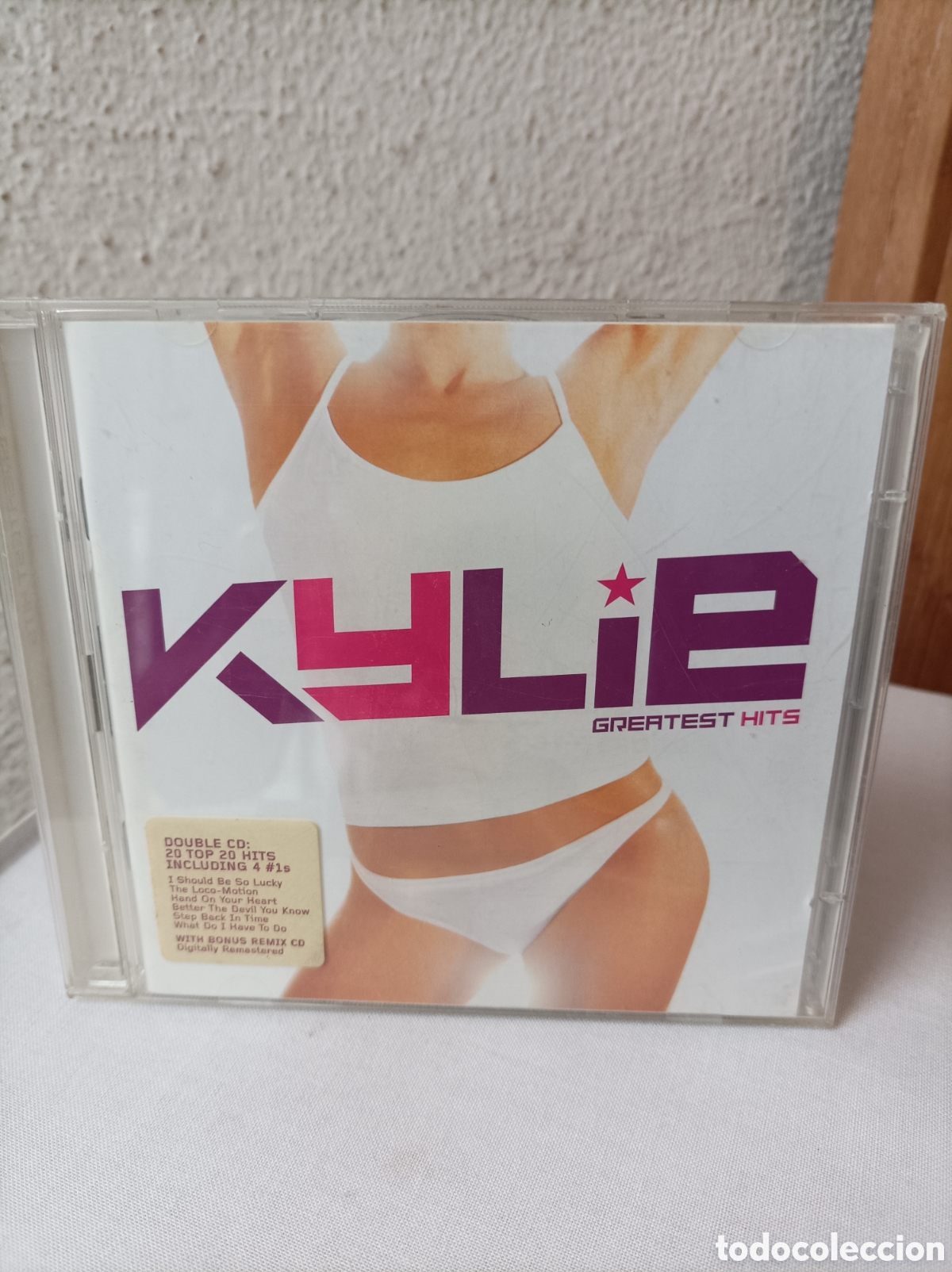 CDs de m&uacute;sica: Kylie Minogue. Hits. 2cds - Foto 1