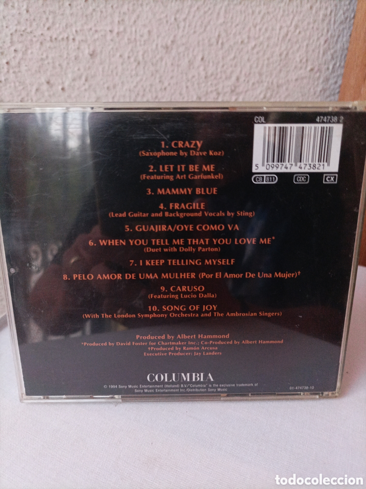 CDs de m&uacute;sica: Julio Iglesias. Crazy. Cd. - Foto 2