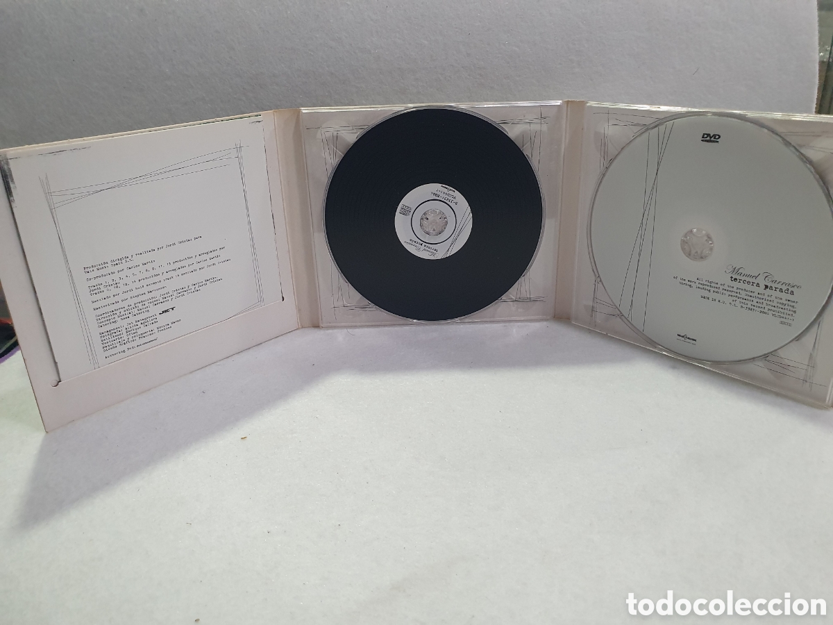 CDs de m&uacute;sica: CD. Manuel Carrasco. Tercera parada. (L108) - Foto 2