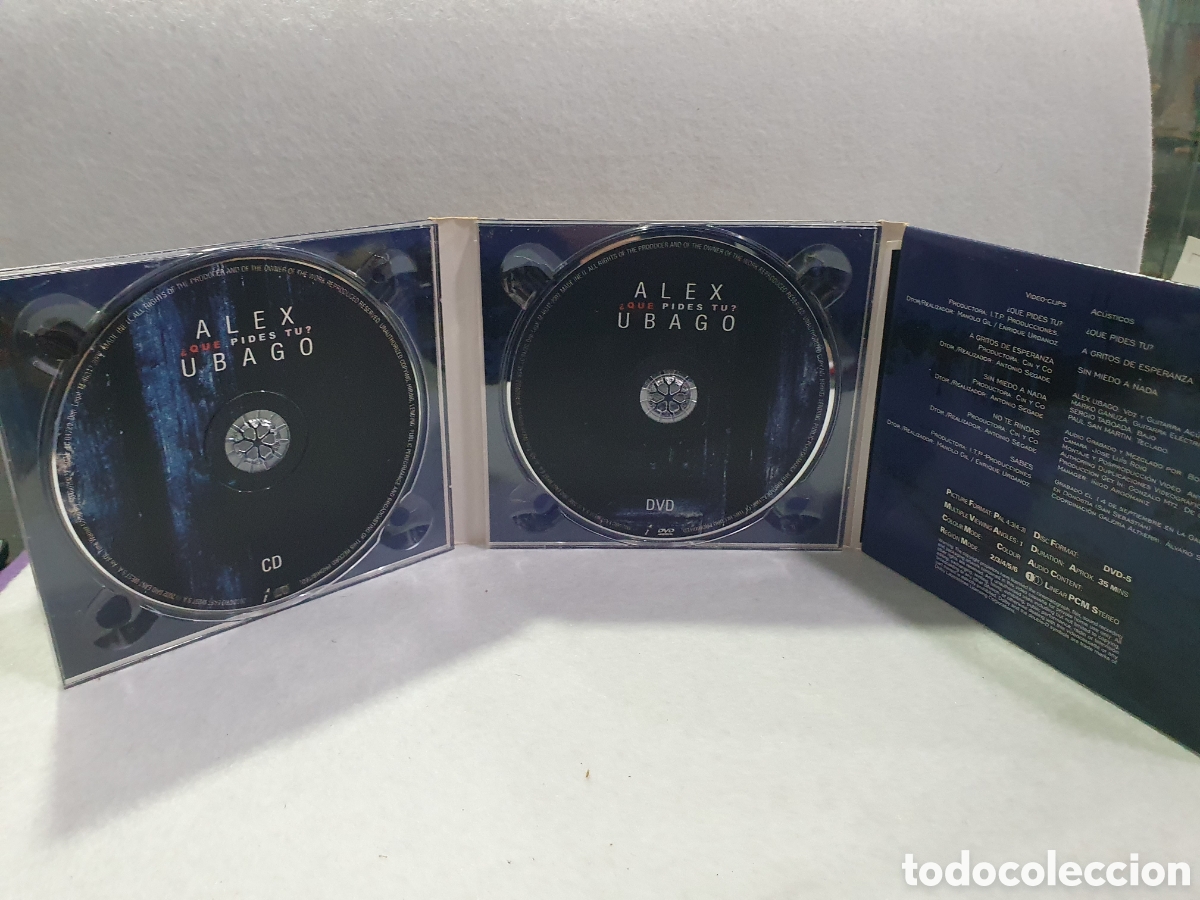 CDs de m&uacute;sica: CD. Alex Ubago. Que Pides tu? (L108) - Foto 2