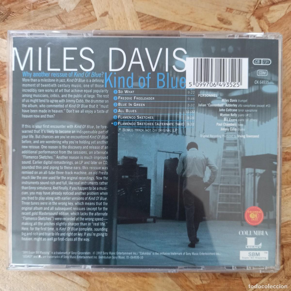 CDs de m&uacute;sica: CD Miles Davis &ndash; Kind Of Blue - Foto 2