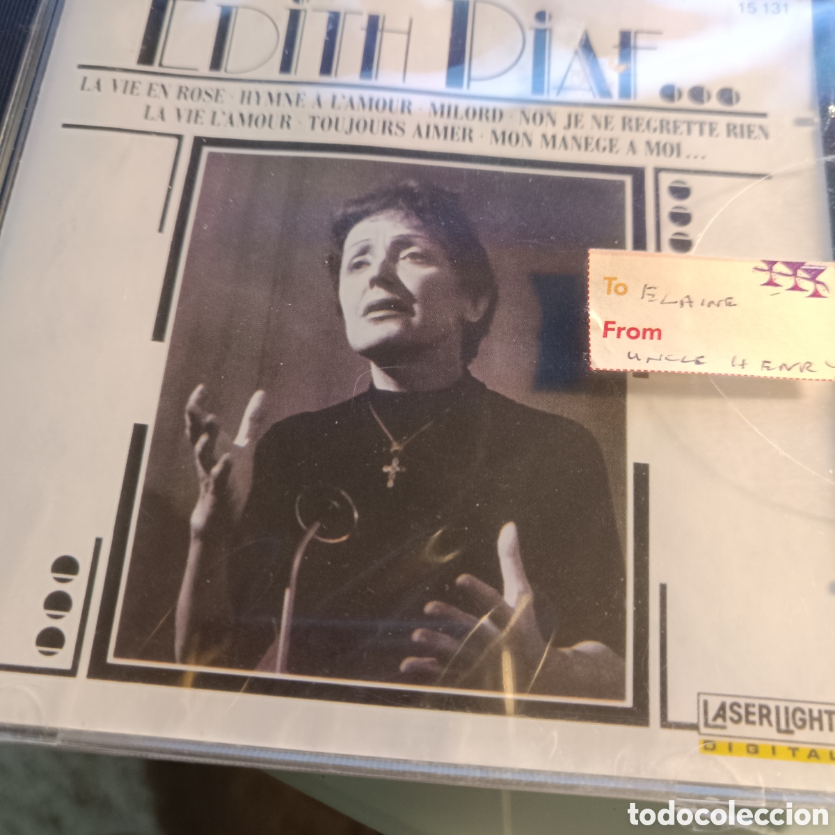 CDs de m&uacute;sica: Edith Piaf &lrm;&ndash; Edith Piaf (Precintado) - Foto 1