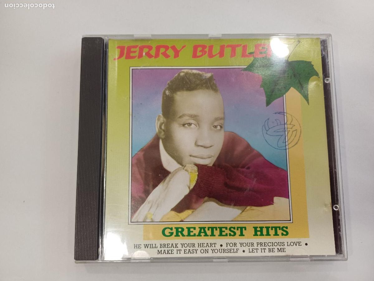 CDs de m&uacute;sica: JERRY BUTLER/GREATEST HITS/CD. - Foto 1