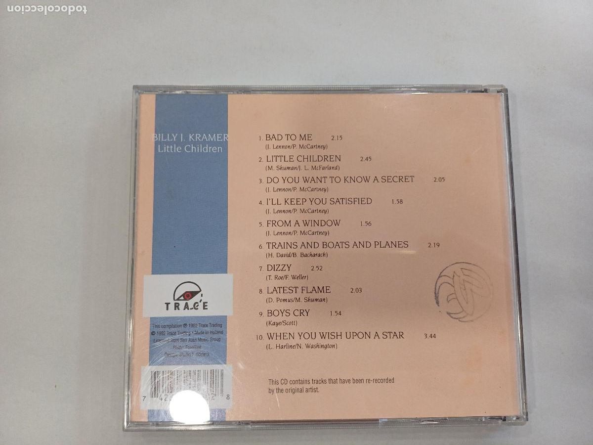CDs de m&uacute;sica: BILLY J. KRAMER/LITTLE CHILDREN/CD. - Foto 3