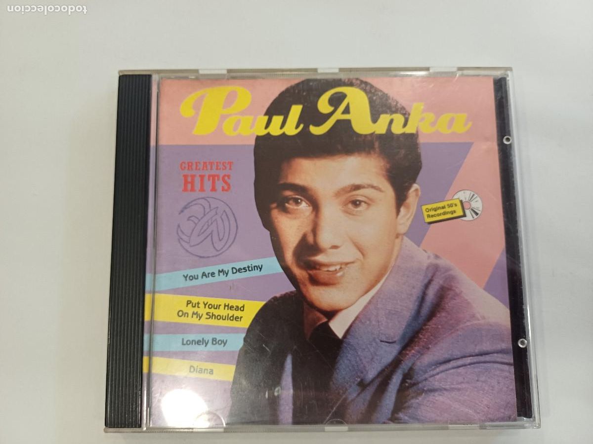 CDs de m&uacute;sica: PAUL ANKA/GREATEST HITS/CD. - Foto 1