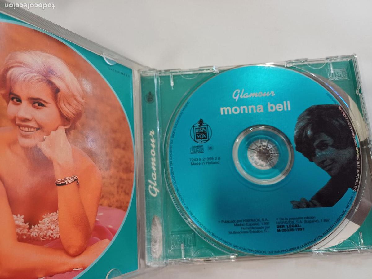 CDs de m&uacute;sica: MONNA BELL/GLAMOUR/CD. - Foto 2