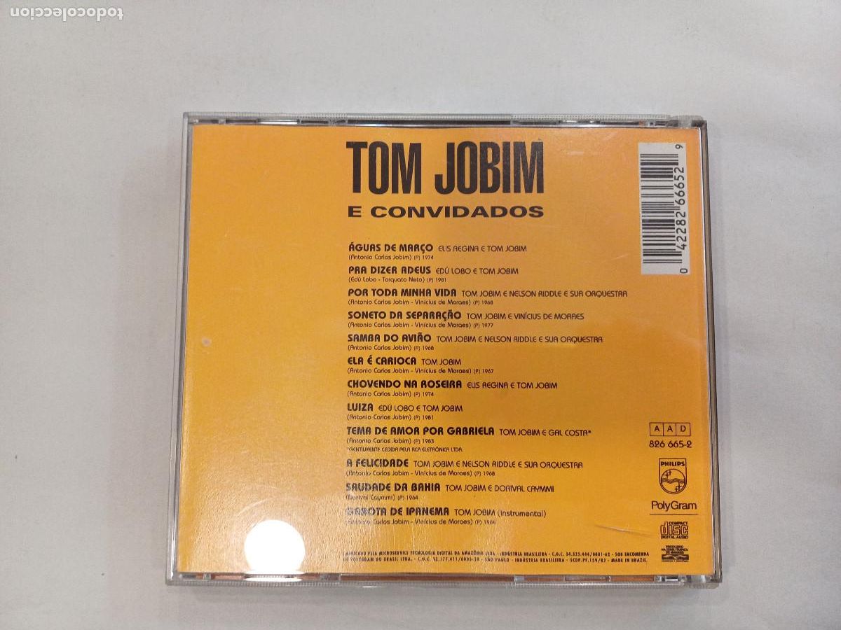 CDs de m&uacute;sica: TOM JOBIM/E CONVIDADOS/CD. - Foto 3