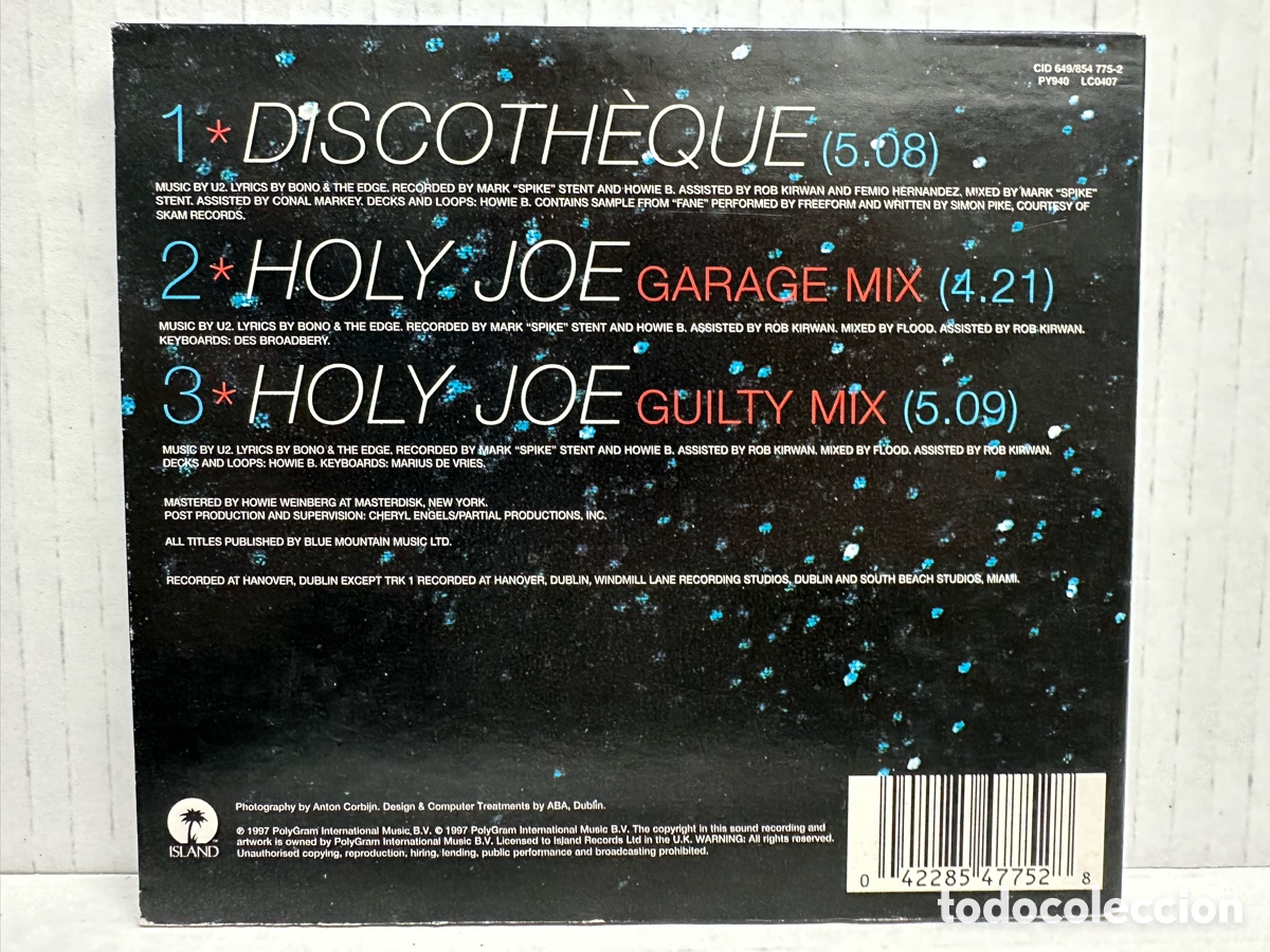 CDs de m&uacute;sica: U2 - Discoth&egrave;que (CD, Single, Ltd) - Foto 2