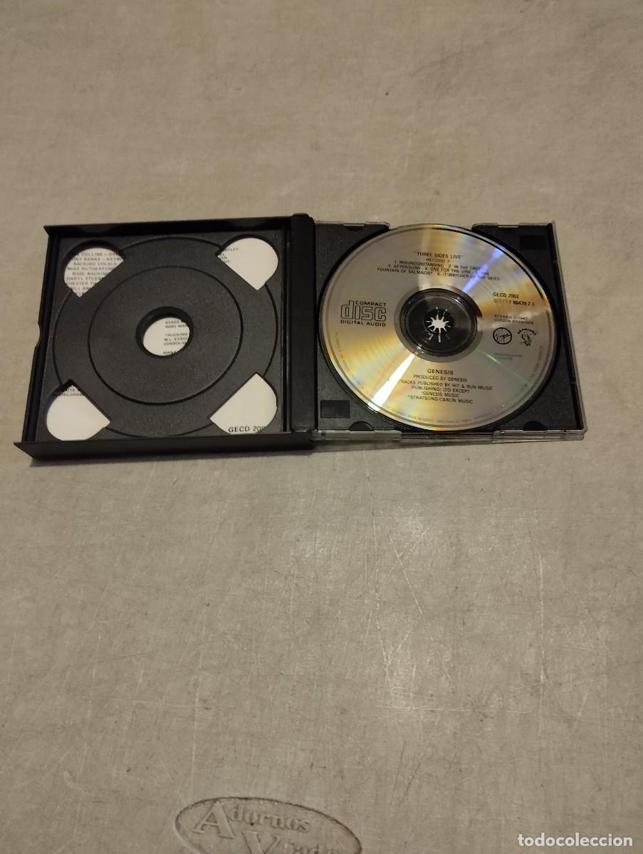 CDs de m&uacute;sica: Genesis Doble CD Three Sides Live RE UK - Foto 3