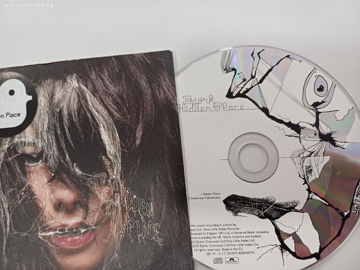 CDs de m&uacute;sica: BJORK/HIDDEN PLACE/CD SINGLE. - Foto 2