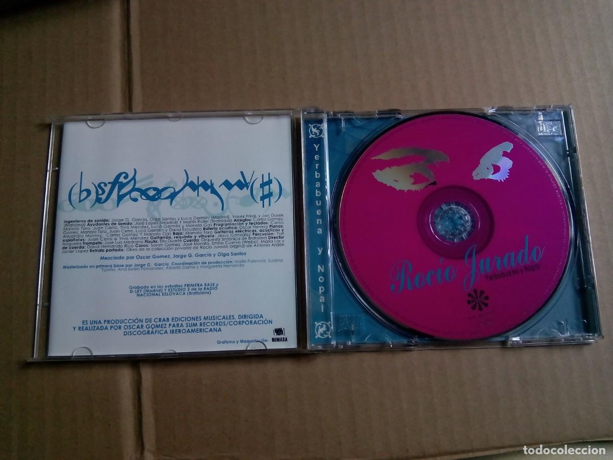 CDs de m&uacute;sica: ROC&Iacute;O JURADO. YERBABUENA Y NOPAL - Foto 4