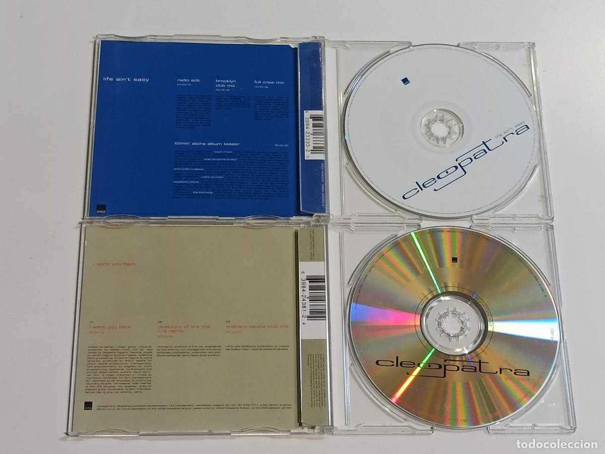 CDs de m&uacute;sica: Lote CDs single Cleopatra - Foto 2
