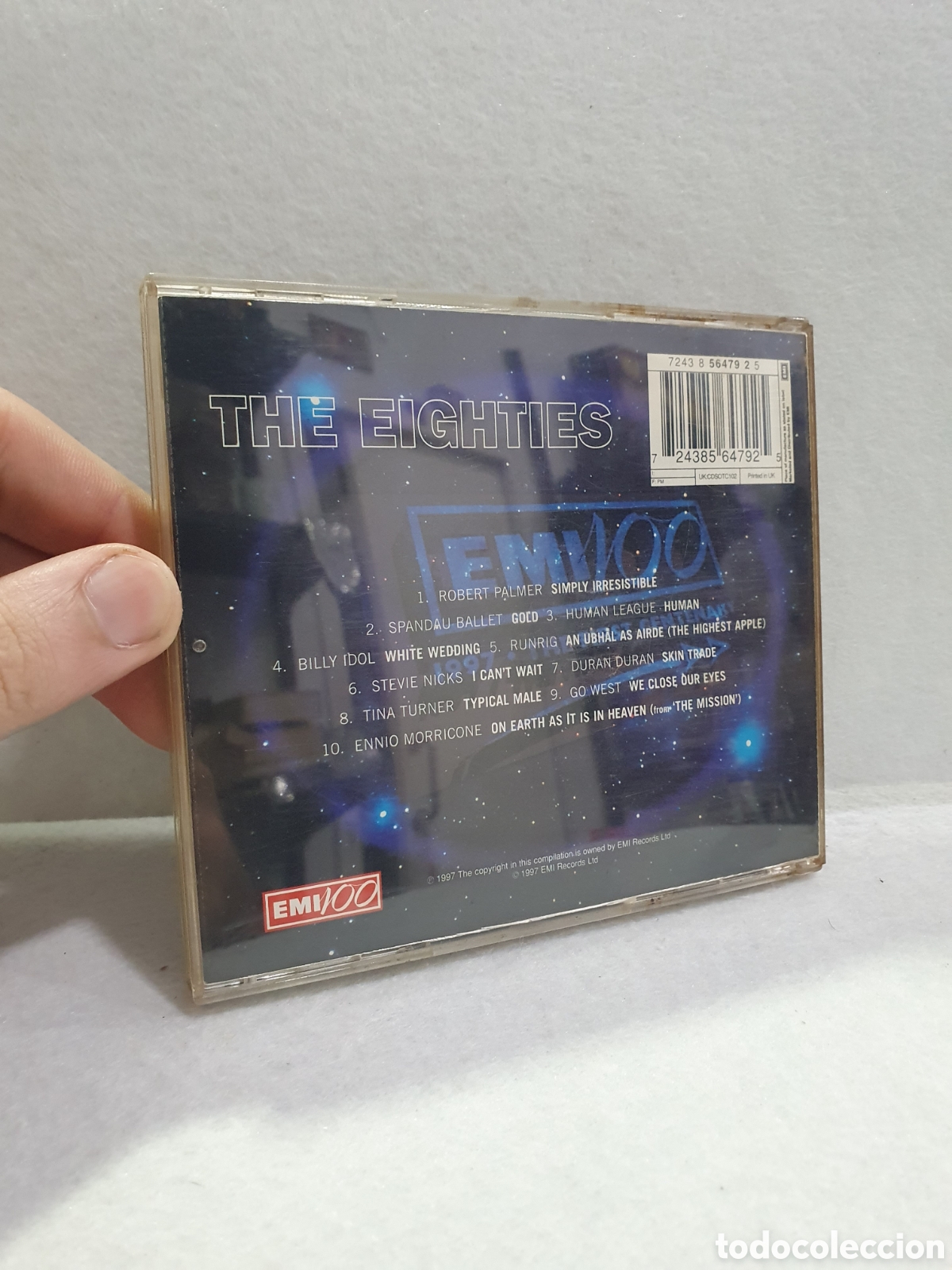 CDs de m&uacute;sica: CD. The eighties. (L108) - Foto 3