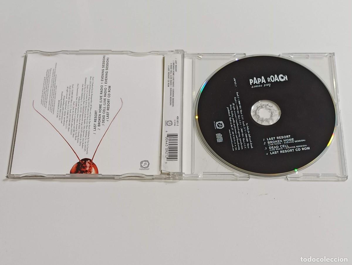 CDs de m&uacute;sica: Cd single papa roach - Foto 2