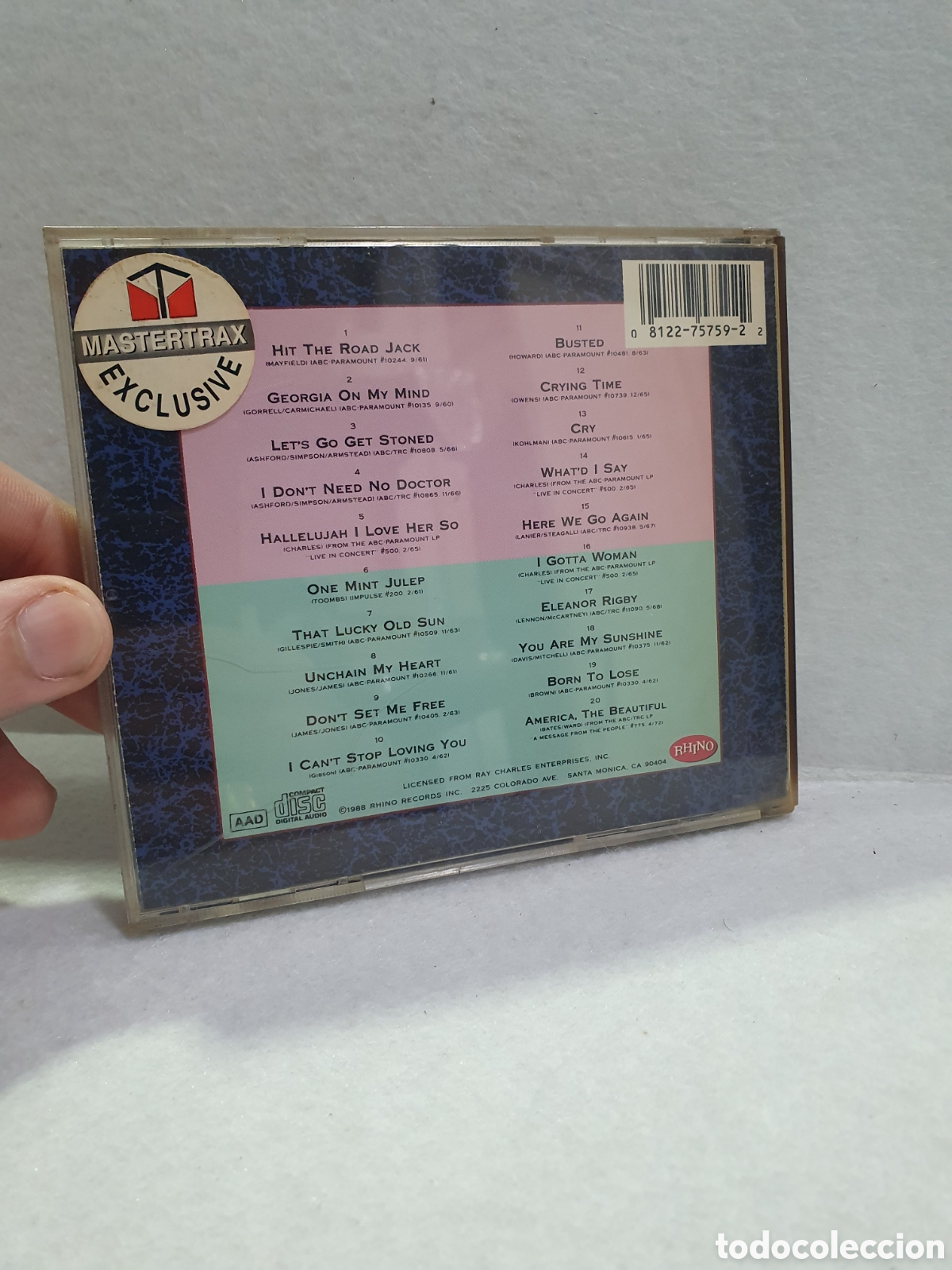 CDs de m&uacute;sica: CD. Ray Charles. Anthology. (L108) - Foto 3