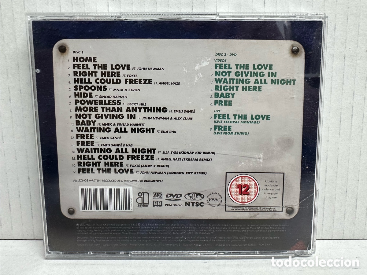 CDs de m&uacute;sica: Rudimental - Home (CD, Album + DVD) - Foto 2