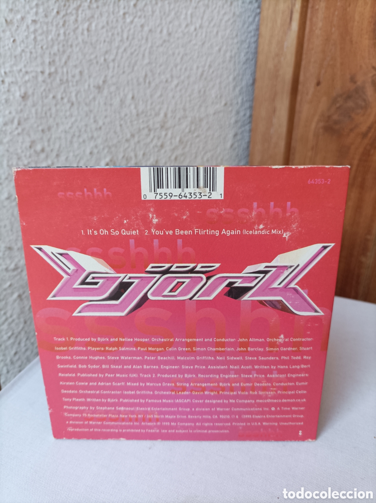 CDs de m&uacute;sica: Bj&ouml;rk. Its oh so quiet - Foto 2