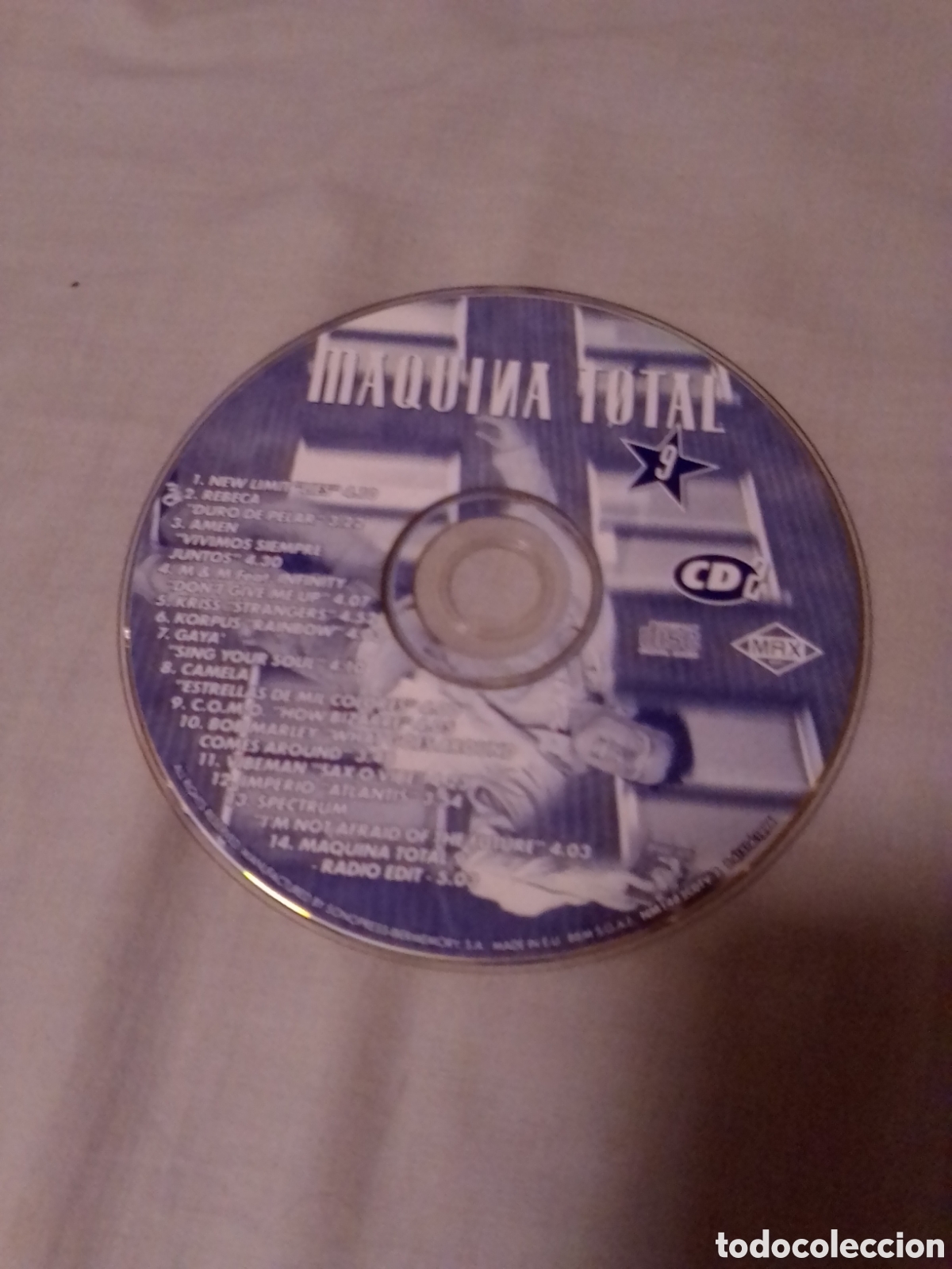 CDs de m&uacute;sica: M&Aacute;QUINA TOTAL CDE N&Uacute;MERO 2 - Foto 1