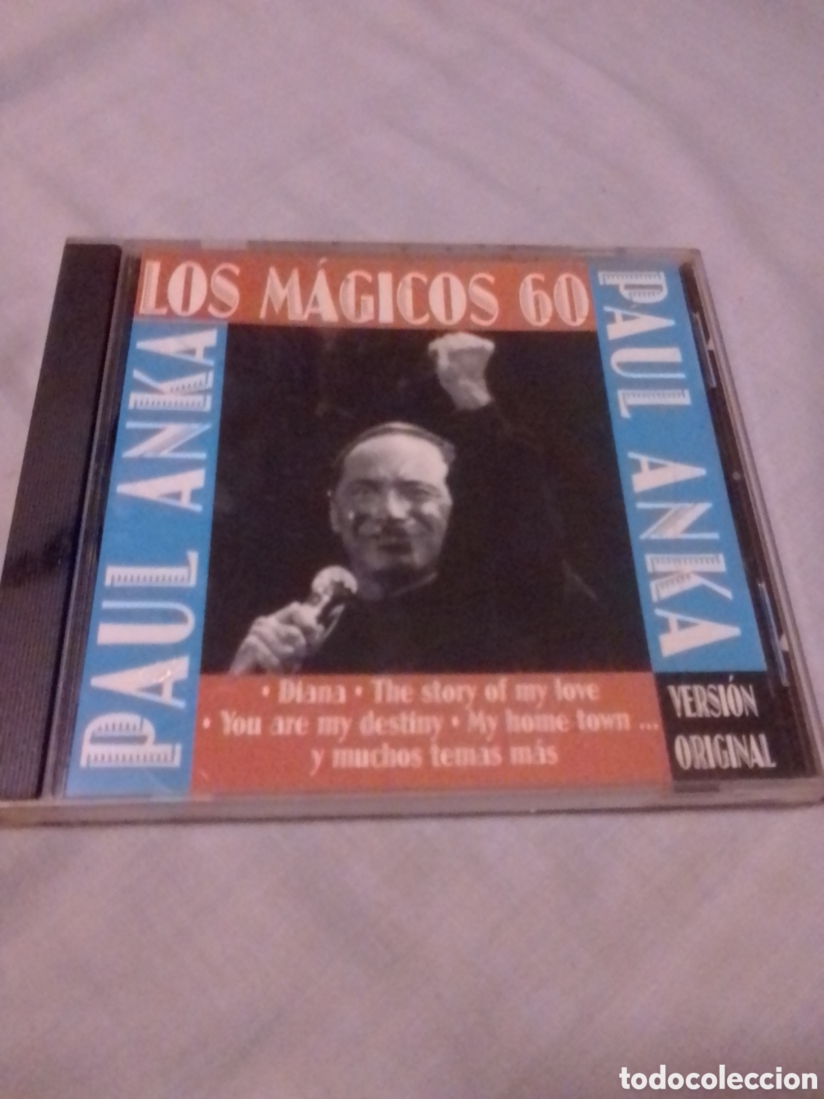 CDs de m&uacute;sica: LOS M&Aacute;GICOS 60 PAUL ANKA 1997 - Foto 1