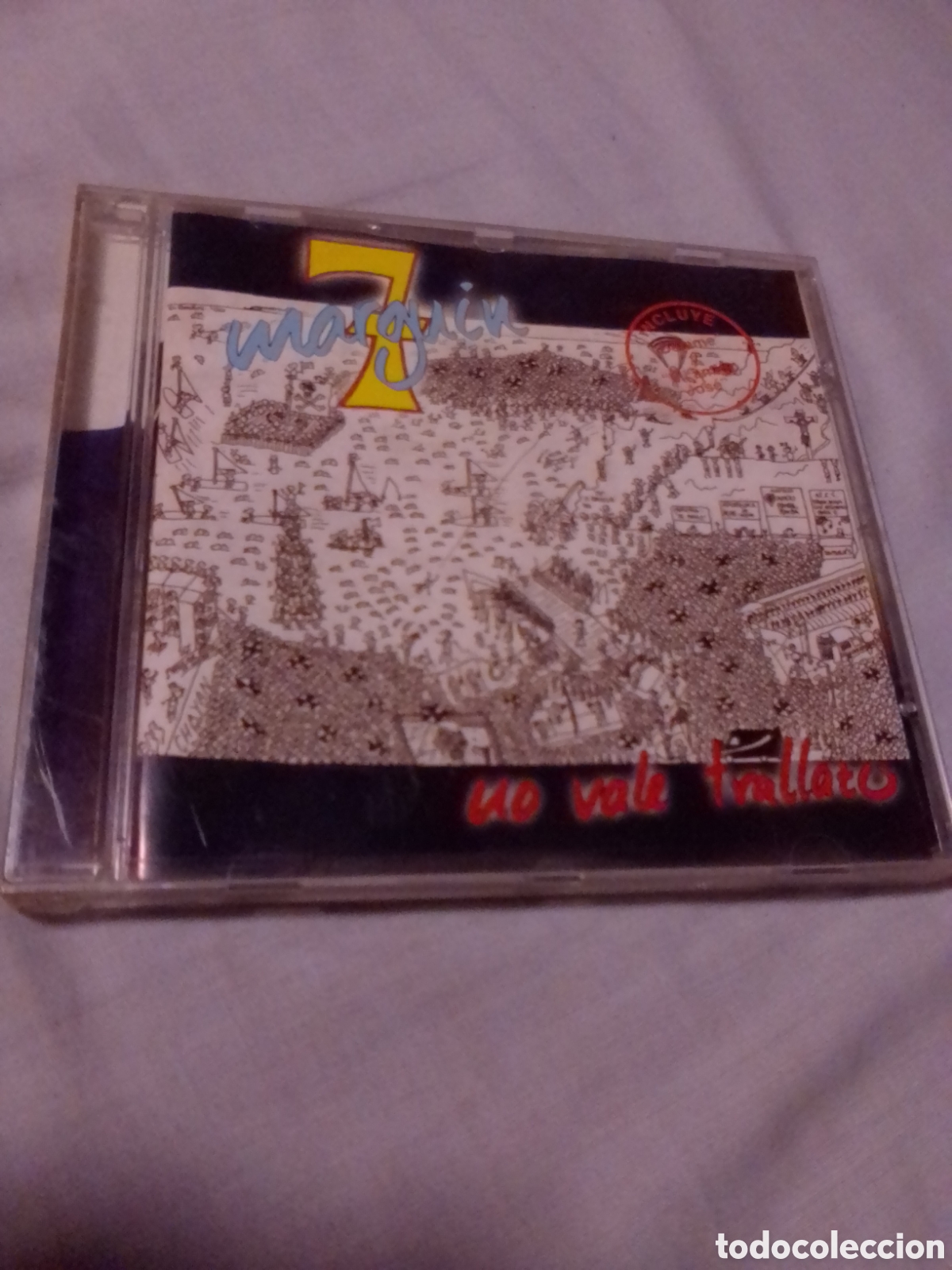 CDs de m&uacute;sica: 7 MARGUIN LLAMADO NO VALE TRAYATO - Foto 1