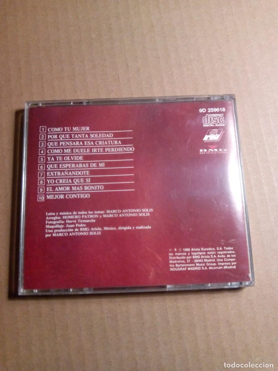CDs de m&uacute;sica: ROC&Iacute;O DURCAL / COMO TU MUJER / 1989 - Foto 2