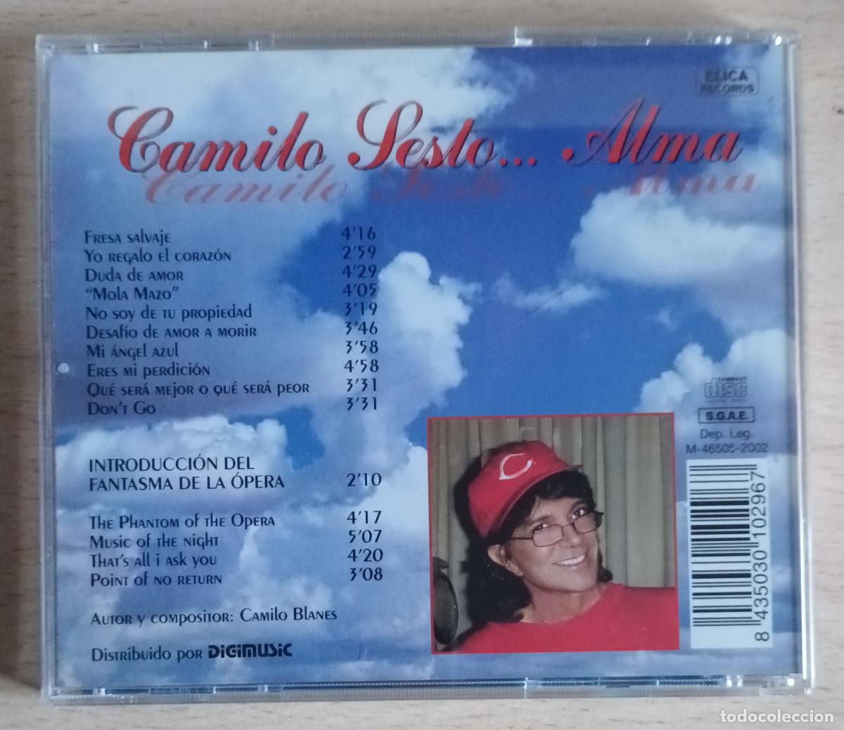 CDs de m&uacute;sica: CAMILO SESTO- Alma (CD) - Foto 2