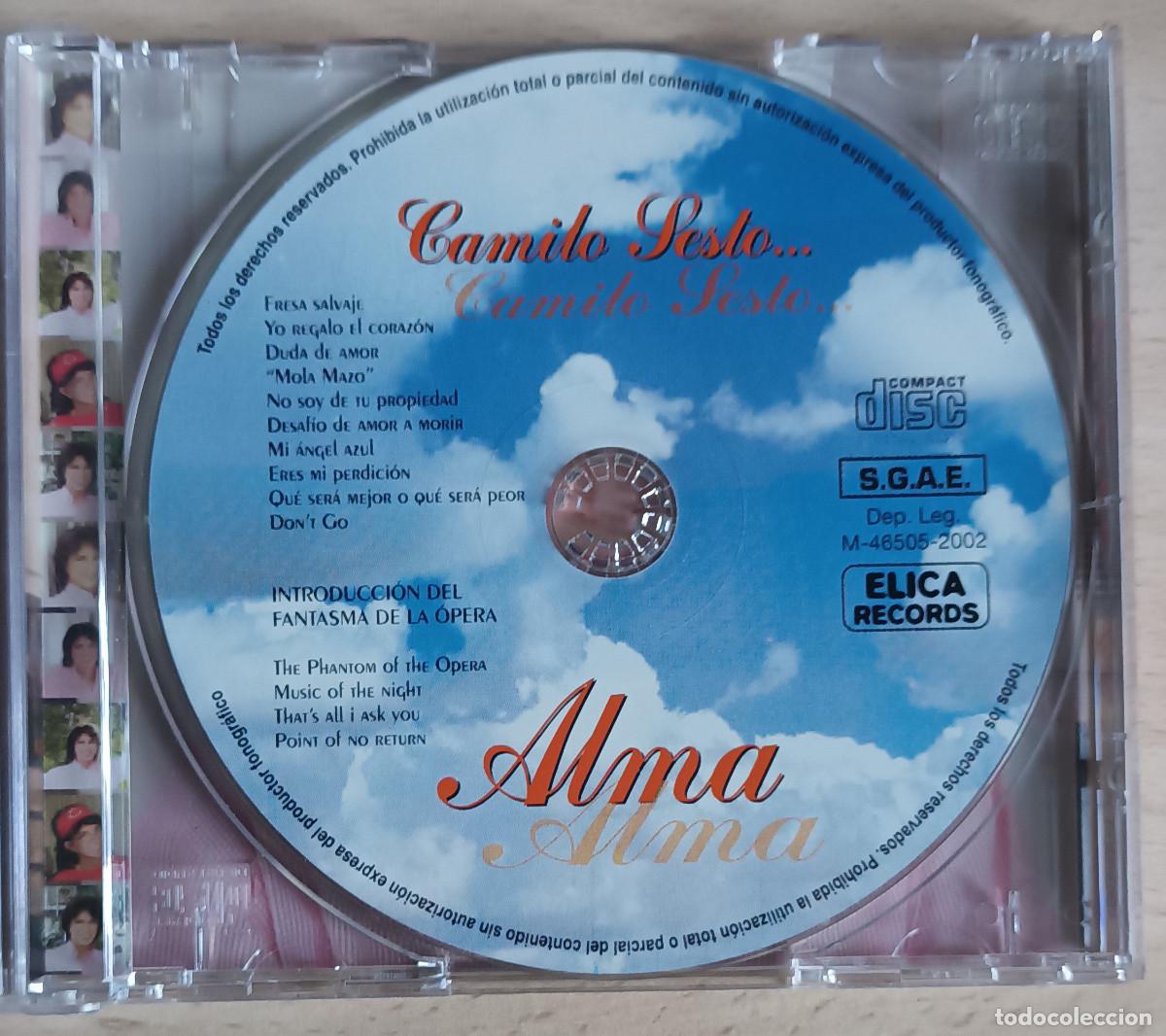 CDs de m&uacute;sica: CAMILO SESTO- Alma (CD) - Foto 3