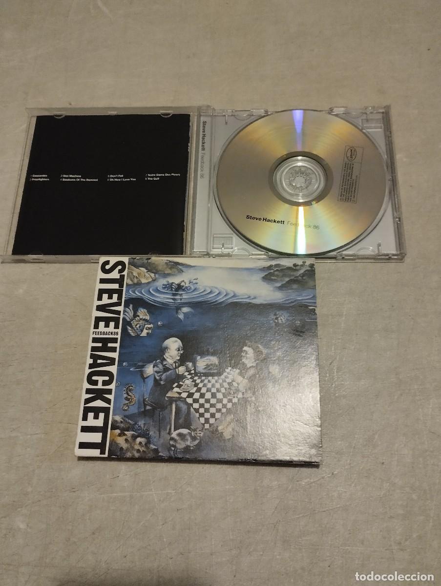 CDs de m&uacute;sica: Steve Hackett CD Feedback 86 - Foto 1