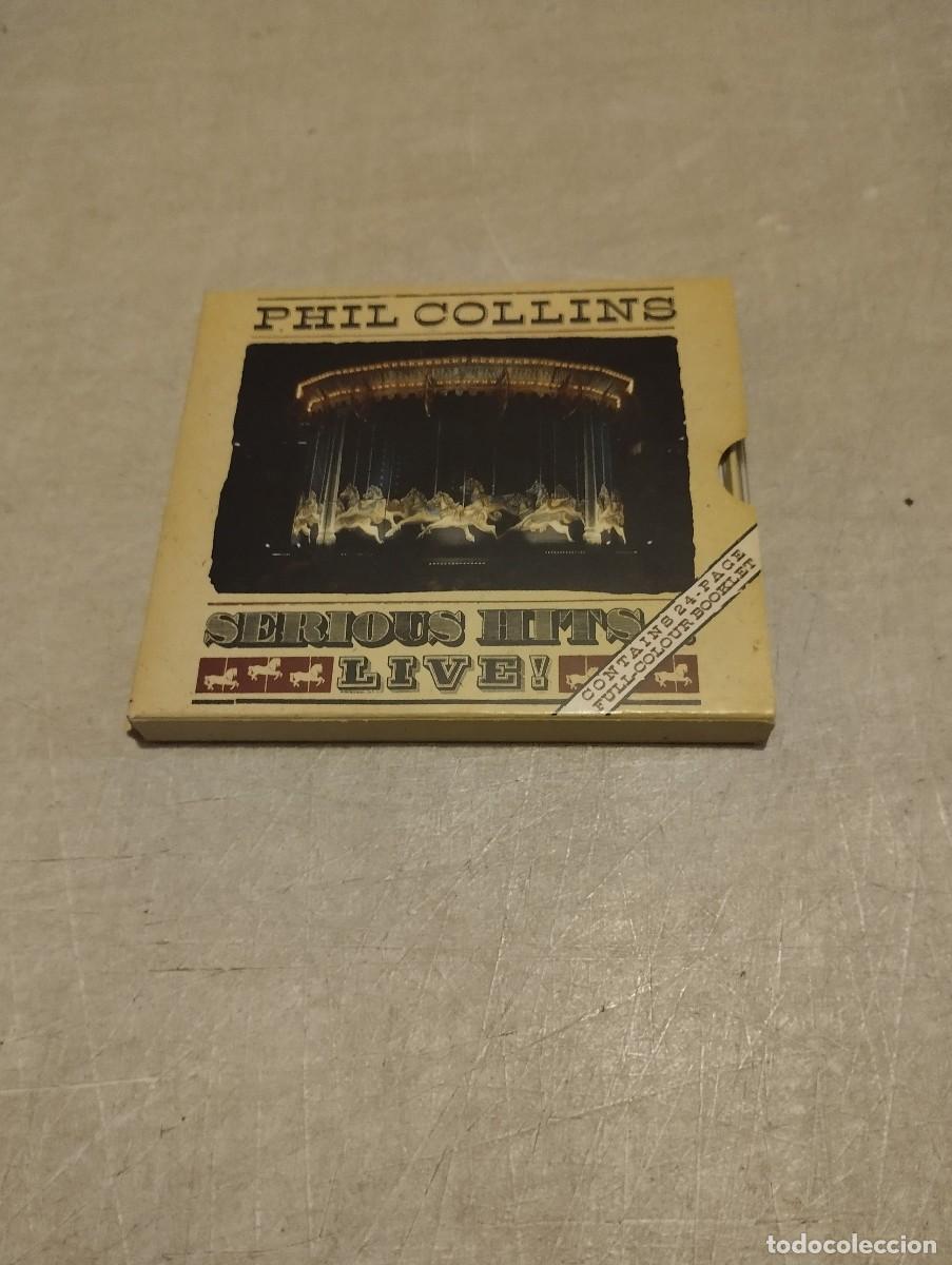 CDs de m&uacute;sica: Phil Collins CD Serious Hits Live - Foto 1