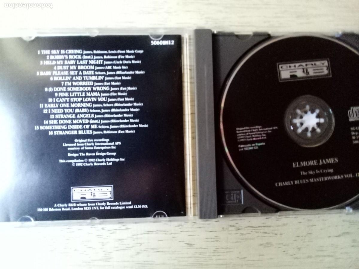 CDs de m&uacute;sica: Elmore James. The sky is crying. CD - Foto 3