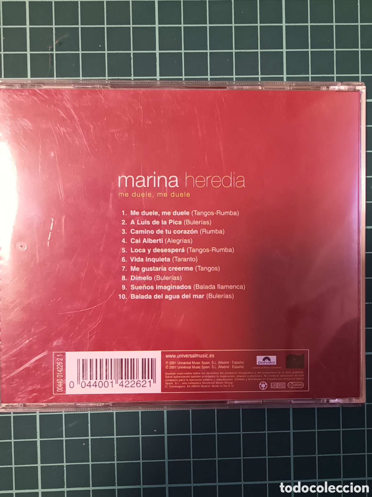 CDs de m&uacute;sica: Marina heredia me duele - Foto 2