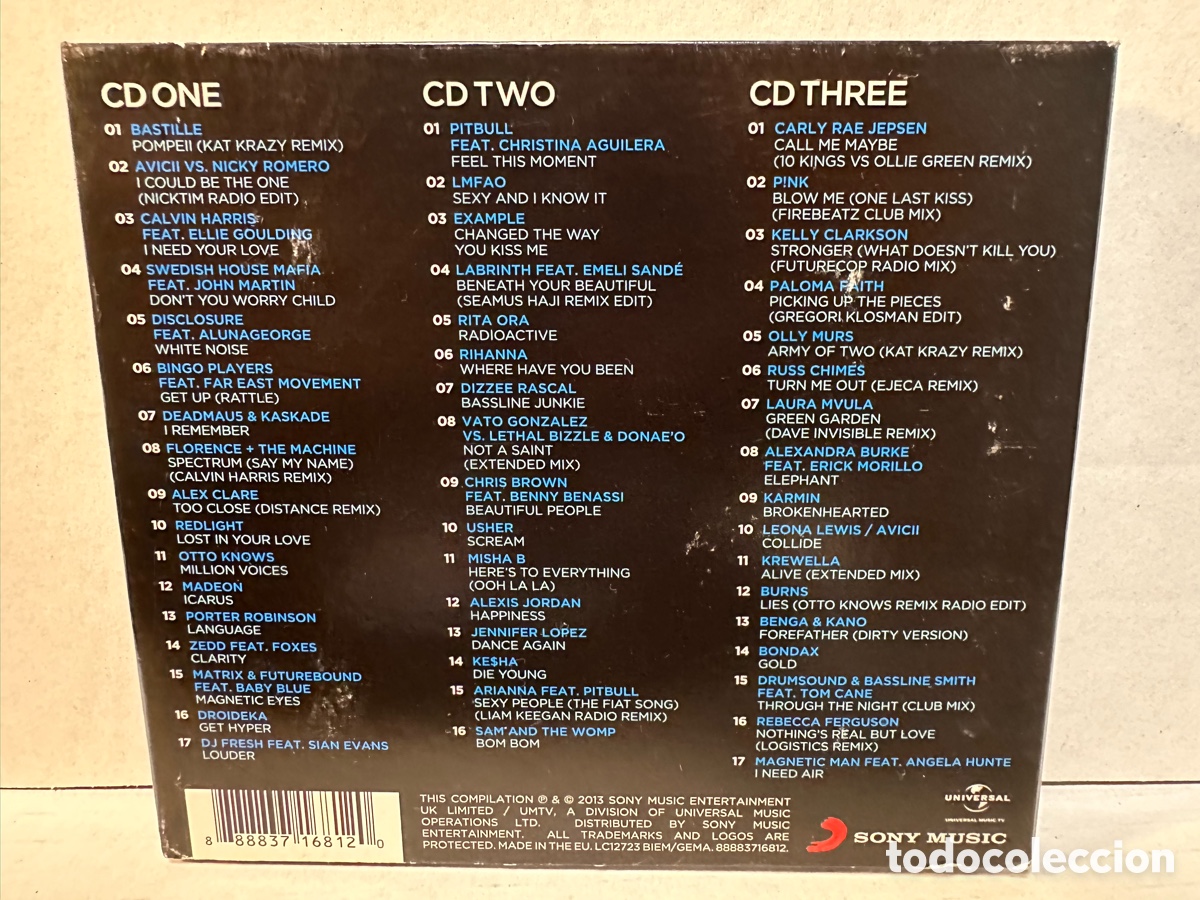 CDs de m&uacute;sica: Various - EDM (Electronic Dance Music) (3xCD, Comp, Mixed) - Foto 2