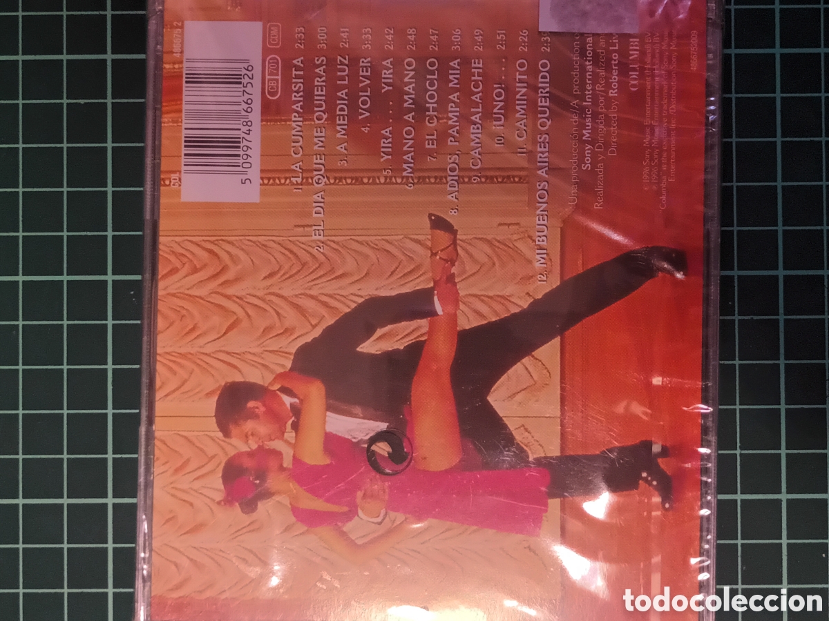 CDs de m&uacute;sica: Julio iglesias tango cd precintado - Foto 2